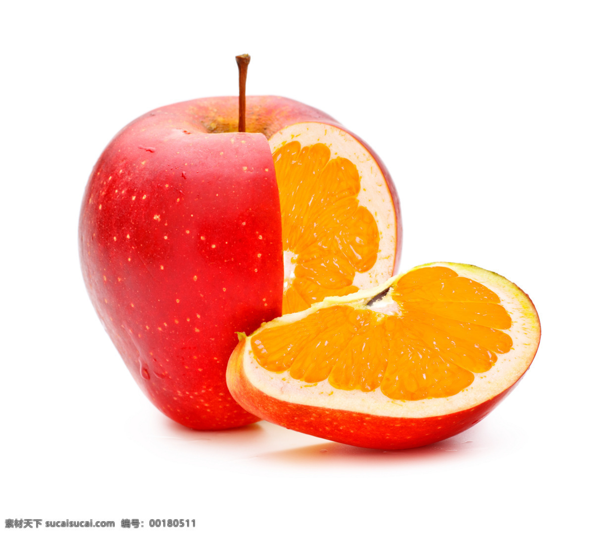 创意 苹果 创意苹果 红苹果 富士苹果 苹果图片 苹果高清图片 柠檬 切开的苹果 创意水果 水果 餐饮美食