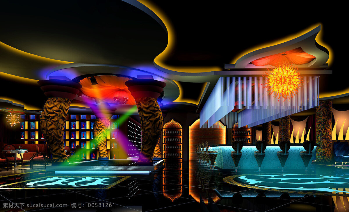 魔幻 舞台 环境设计 酒吧 设计图库 室内设计 设计素材 模板下载 魔幻舞台 绚丽灯光 家居装饰素材