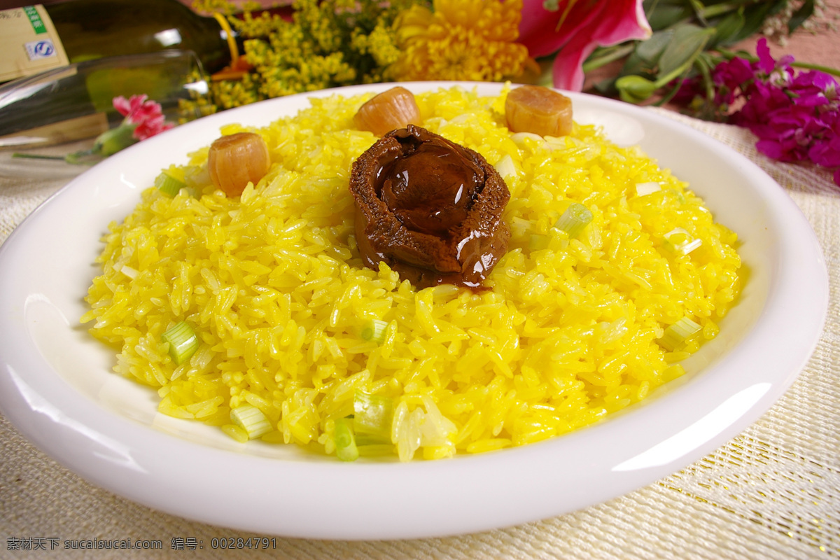 一品 鲍鱼 黄金 炒饭 鲍鱼瑶柱饭 海鲜炒饭 鲍鱼炒饭 黄金炒饭 传统美食 餐饮美食