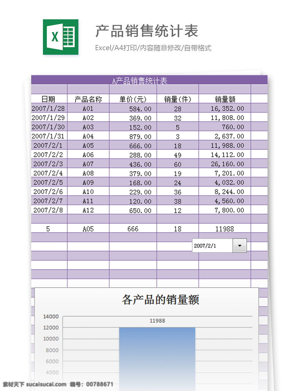 产品 统计 excel 模板 表格模板 图表 表格设计 表格 库存