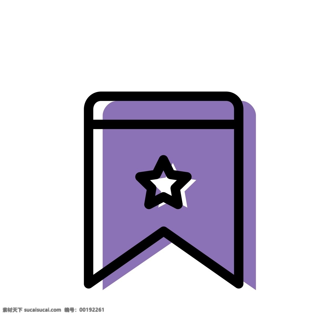 白色 星星 免 抠 图 装饰图标 电脑图标 ui应用图标 卡通图案 卡通插画 紫色 红旗 图标