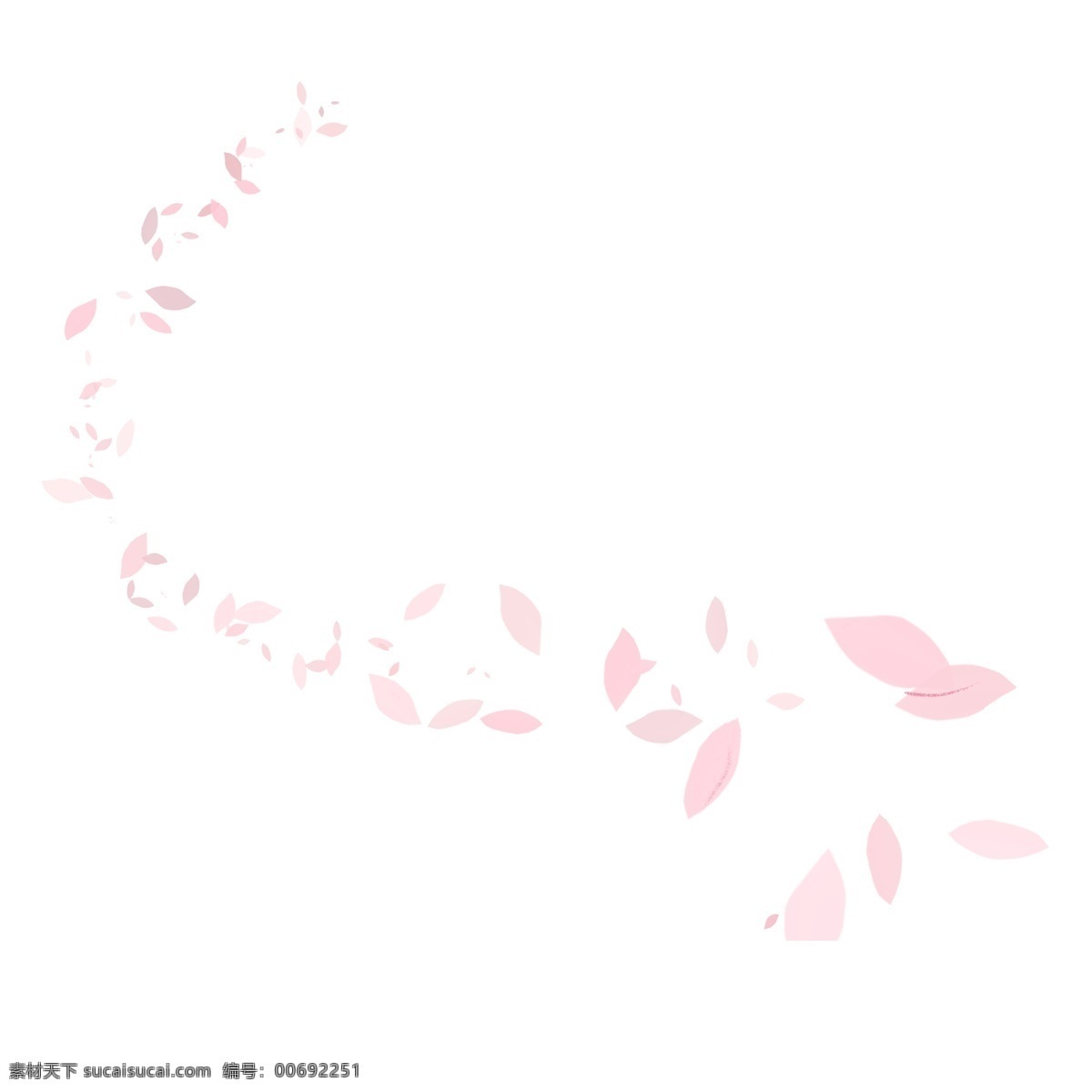 卡通 粉色 花瓣 漂浮的花瓣 飞舞的花瓣 粉色花瓣 卡通插图 创意卡通下载 插图 png图下载 卡通装饰