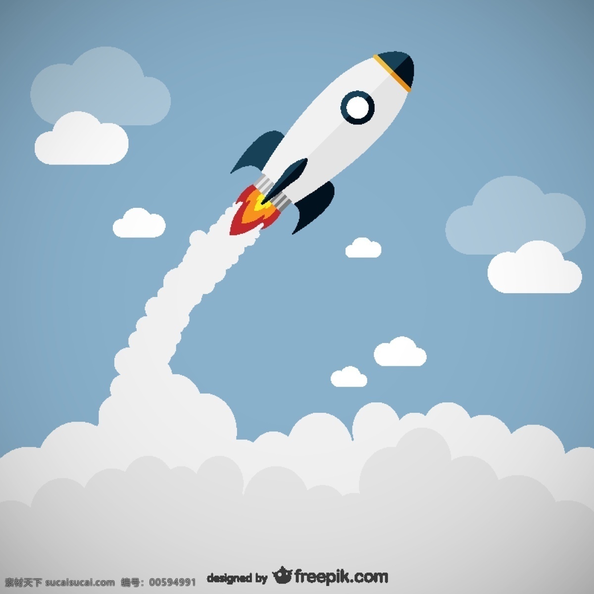 火箭发射向量 天空 火箭 运输 企业家 启动 发射 火箭发射 空中运输 白色