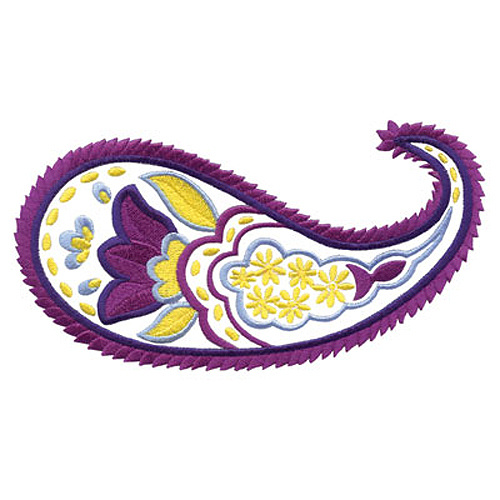 绣花免费下载 服装图案 花朵 花纹 绣花 植物 佩斯利螺旋纹 面料图库 服装设计 图案花型