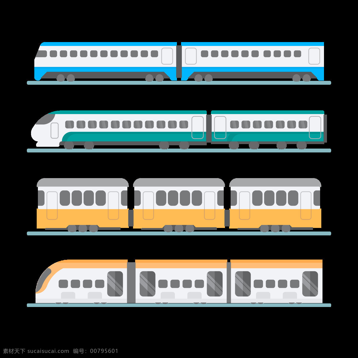 手绘 各种 火车 插图 免 抠 透明 图 层 卡通火车 动车组 列车 地铁 动车海报背景 旅游旅行元素 交通工具 小火车 火车图片 高铁动车 透明素材 动车火车 动车素材 高铁素材