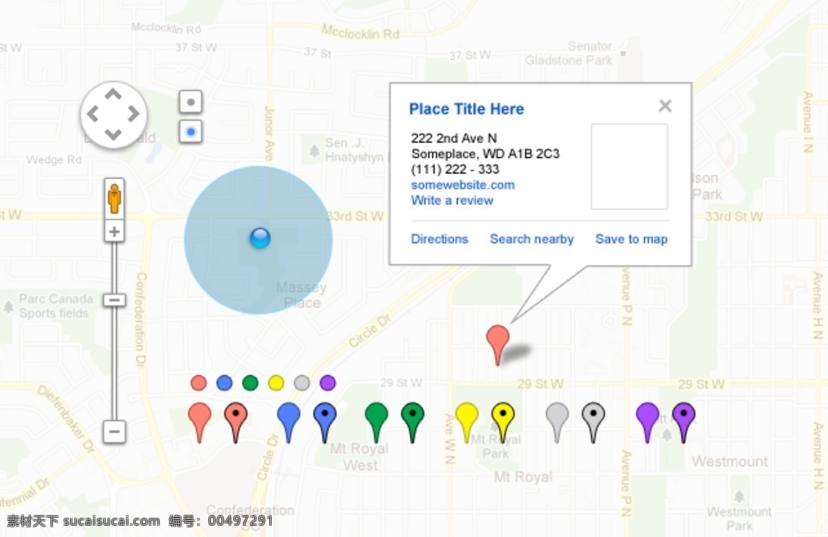 谷 歌 地图 部分 控件 ui 大气 简洁 精致 谷歌地图 ui设计 app 界面设计