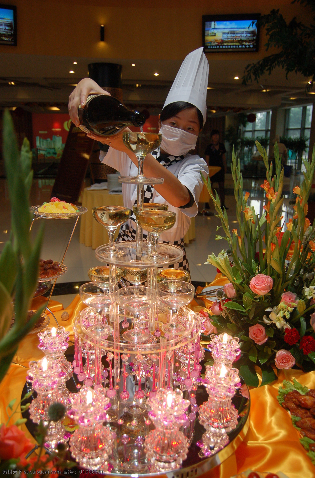 婚庆免费下载 餐饮美食 厨师 高脚杯 婚礼 婚庆 西餐美食 鲜花 香槟塔 香槟 psd源文件 婚纱 儿童 写真 相册 模板