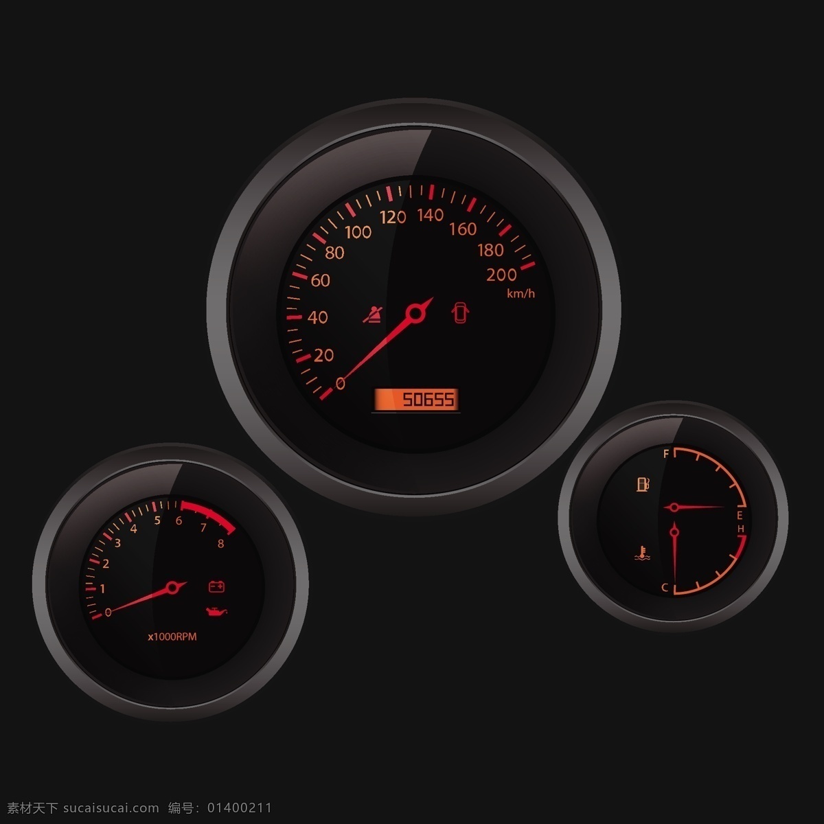 仪表 指针 汽车仪表 速度 油表 容量显示表 表盘 压力表 气压表 指示表 汽车仪表盘 迈速表 汽车 矢量 现代科技 交通工具