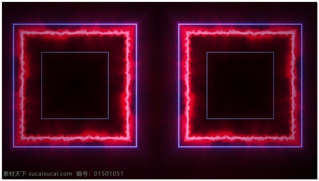 对称 分裂 正方形 视频 电流 光线 视频素材 动态视频素材