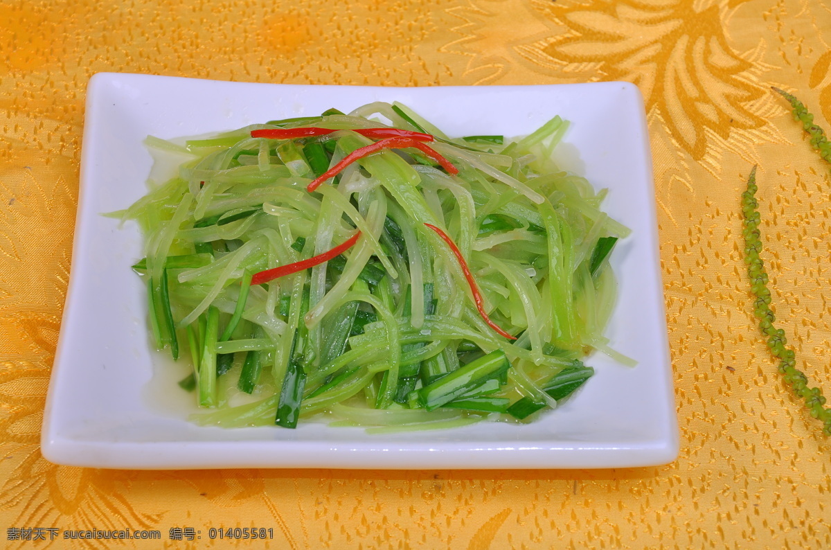 清炒莴笋丝 小炒莴笋丝 美食摄影 中国美食 传统美食 饮食摄影 菜谱用图 湘菜 餐饮美食