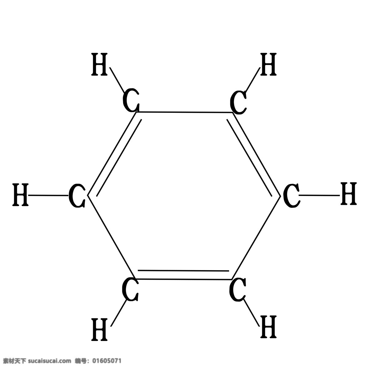 苯 分子 结构式 不规则图形 高分子