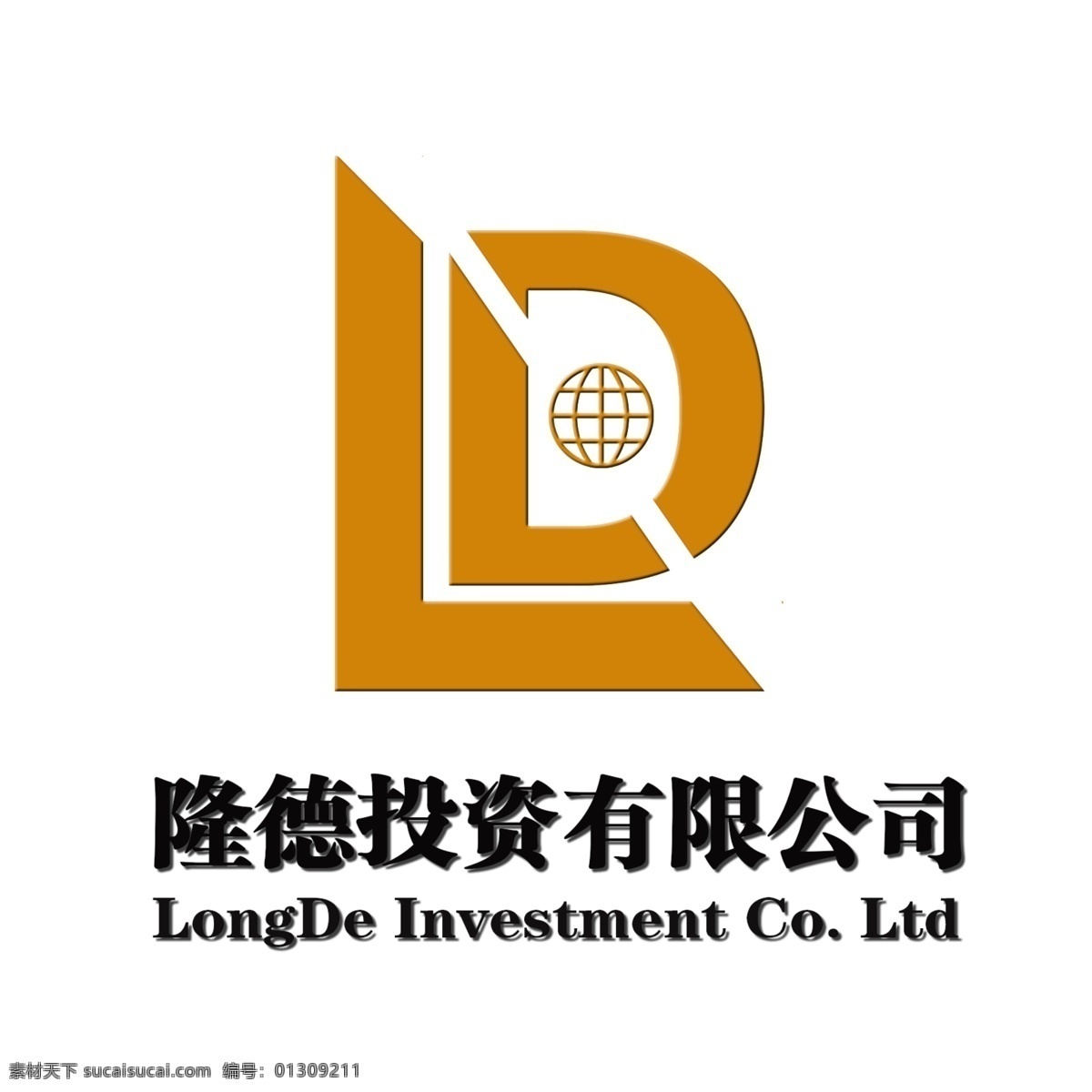 logo 投资 ld字体 原创设计 其他原创设计