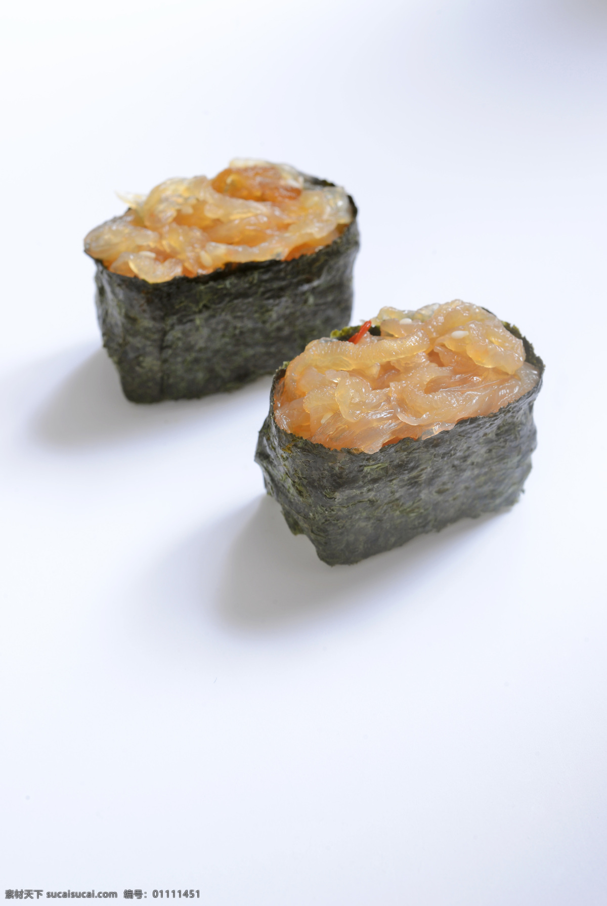 军舰 寿司 海蜇军舰 日本寿司 日式美食 餐饮美食