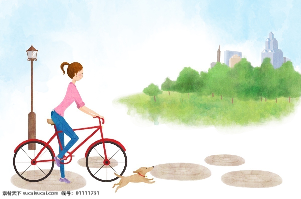 骑 自行车 女孩 孩子 女 在户外 骑行 休闲活动 公园 骑自行车的人 幸福 夏天 玩 微笑 肖像 生活 安全 脸 童年 骑自行车 漂亮的自行车 包装设计