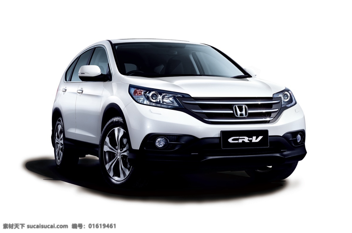 本田 crv 汽车 suv 白色