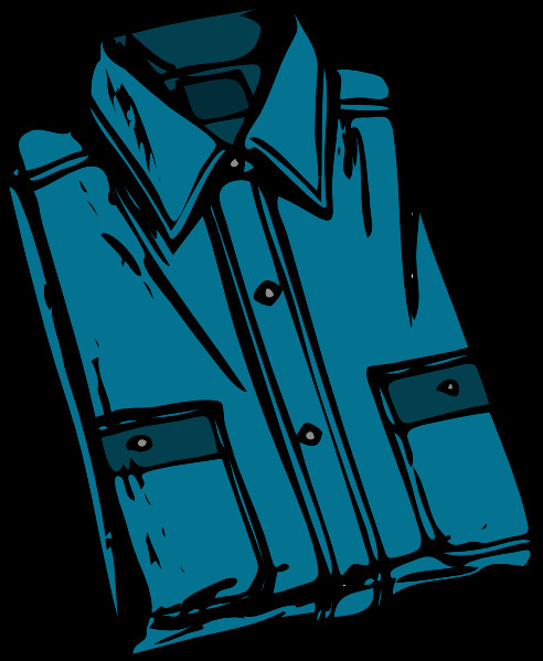 服装 衬衫 剪辑 艺术 蓝色的衣服 男人 穿 马球 盒 月饼 白色