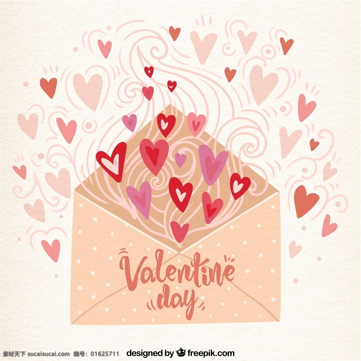 彩色 情人节 飞出 情书 爱心 valentines day 彩色情人节 名片卡片