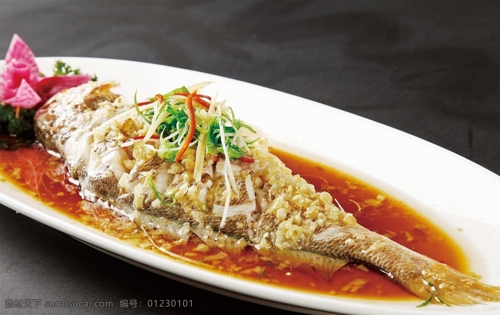 开胃大黄鱼 美食 传统美食 餐饮美食 高清菜谱用图
