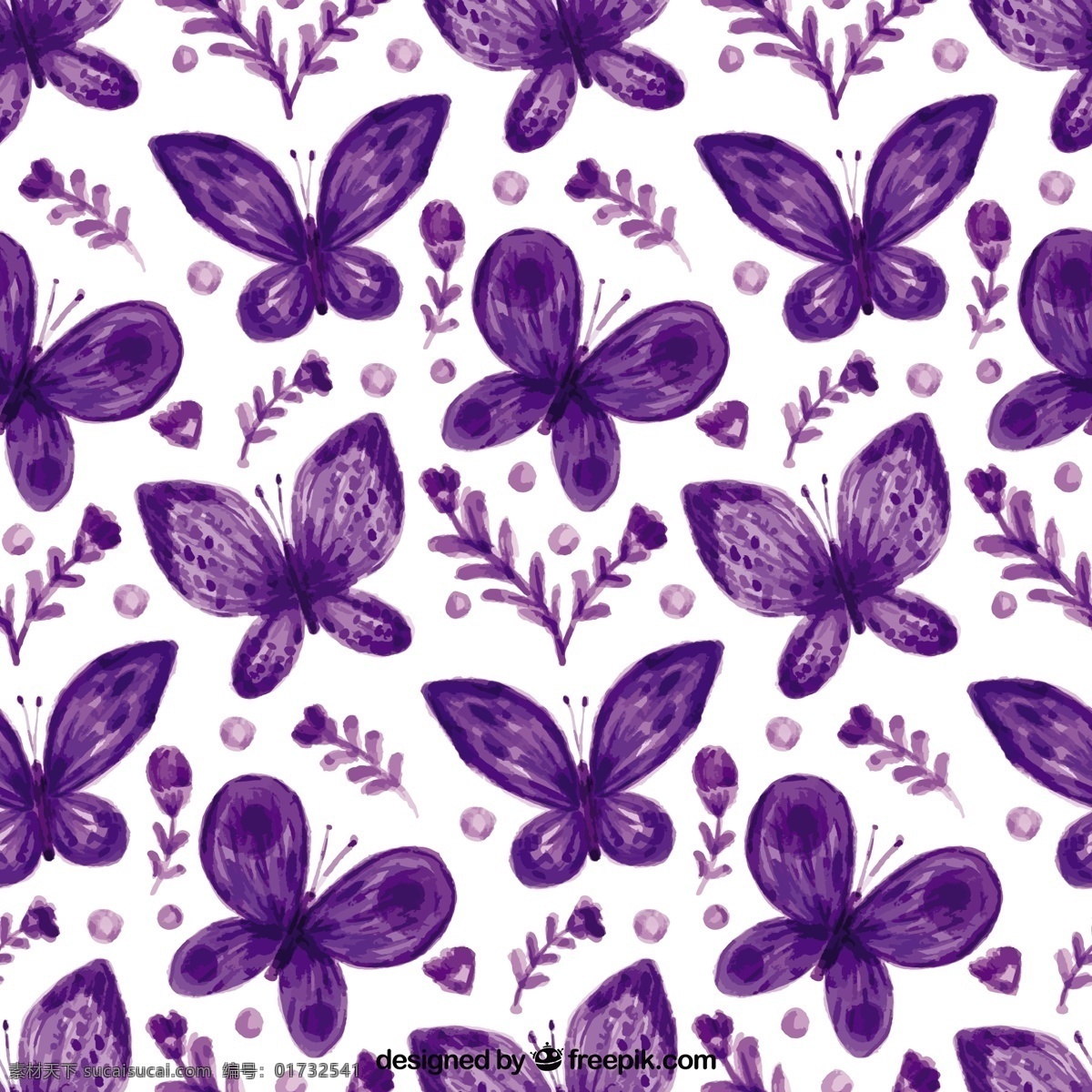 紫色 花 水彩 蝴蝶 美丽 图案 背景 花卉 自然 花卉背景 动物 花卉图案 水彩背景 颜色 无缝模式 自然背景 装饰 图案背景 飞行 无缝