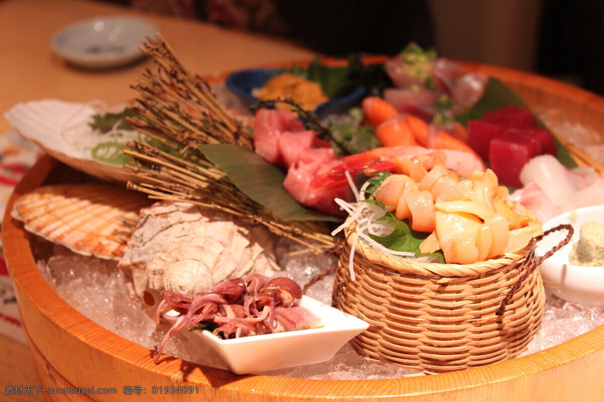 海鲜 料理 鲜美 美味 生鱼片 传统美食 餐饮美食