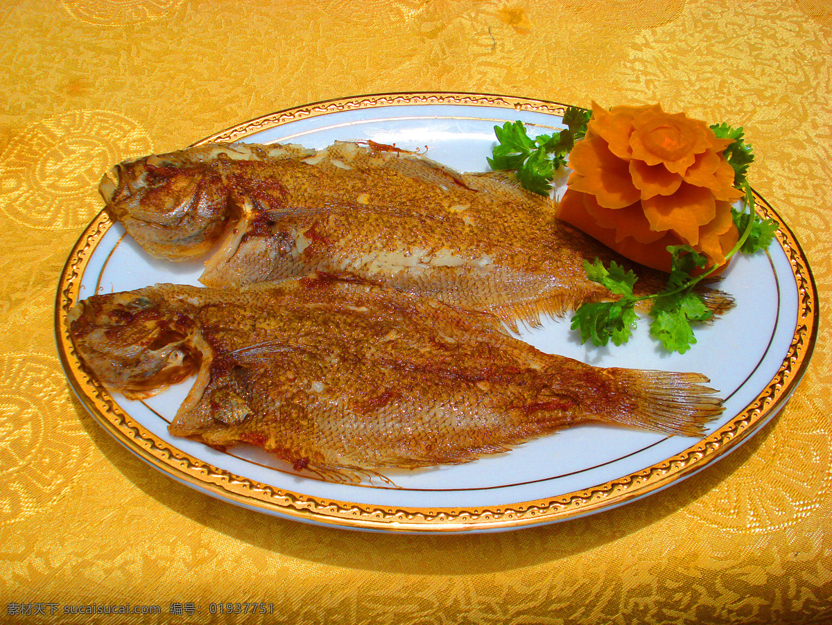 龙利鱼 两条鱼 传统美食 餐饮美食