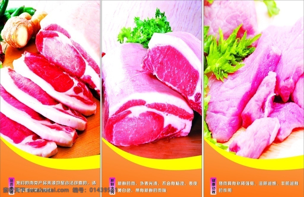 超市肉类海报 超市肉类 海报 品质 新鲜 健康 矢量