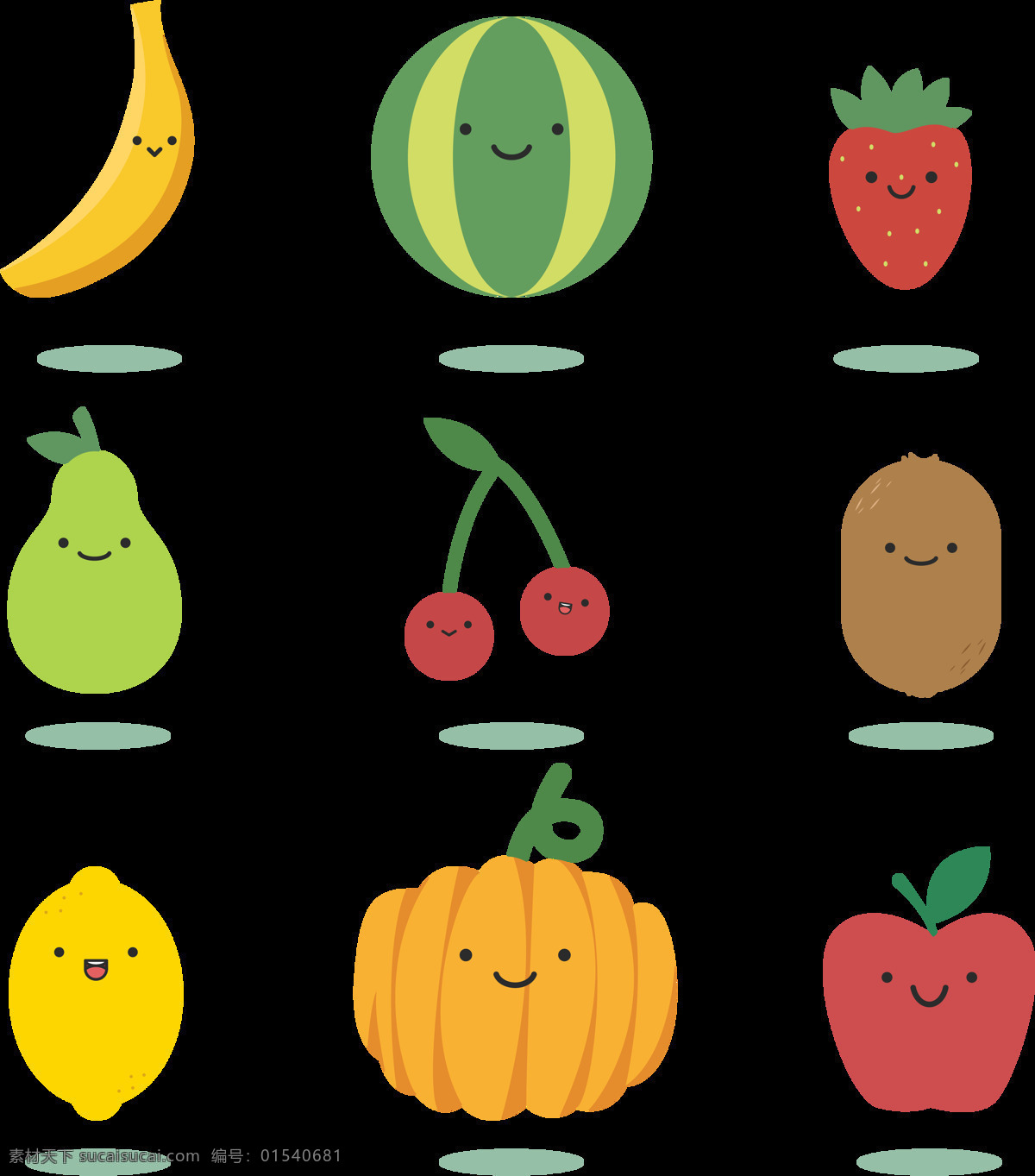 各种 水果 表情 图标 免 抠 透明 图 层 彩色水果 水果手绘 彩色素材 彩色手绘 清新素材 手绘水果素材 夏日 彩色 手绘水果 水果素材 手绘素材 清新水果 素材水果
