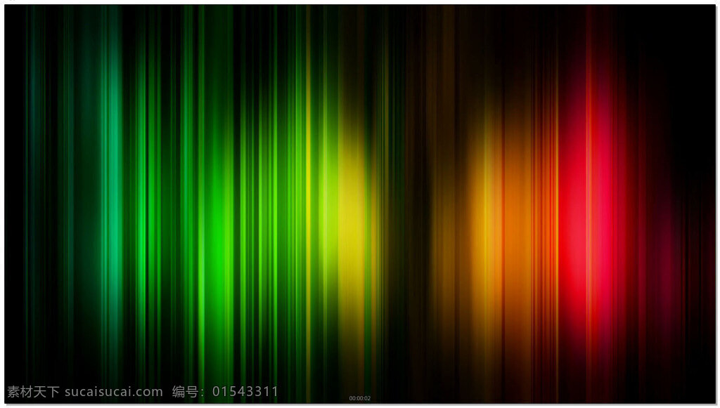 彩色 光谱 动态 视频 渐变 线条 高清 背景素材 视频素材