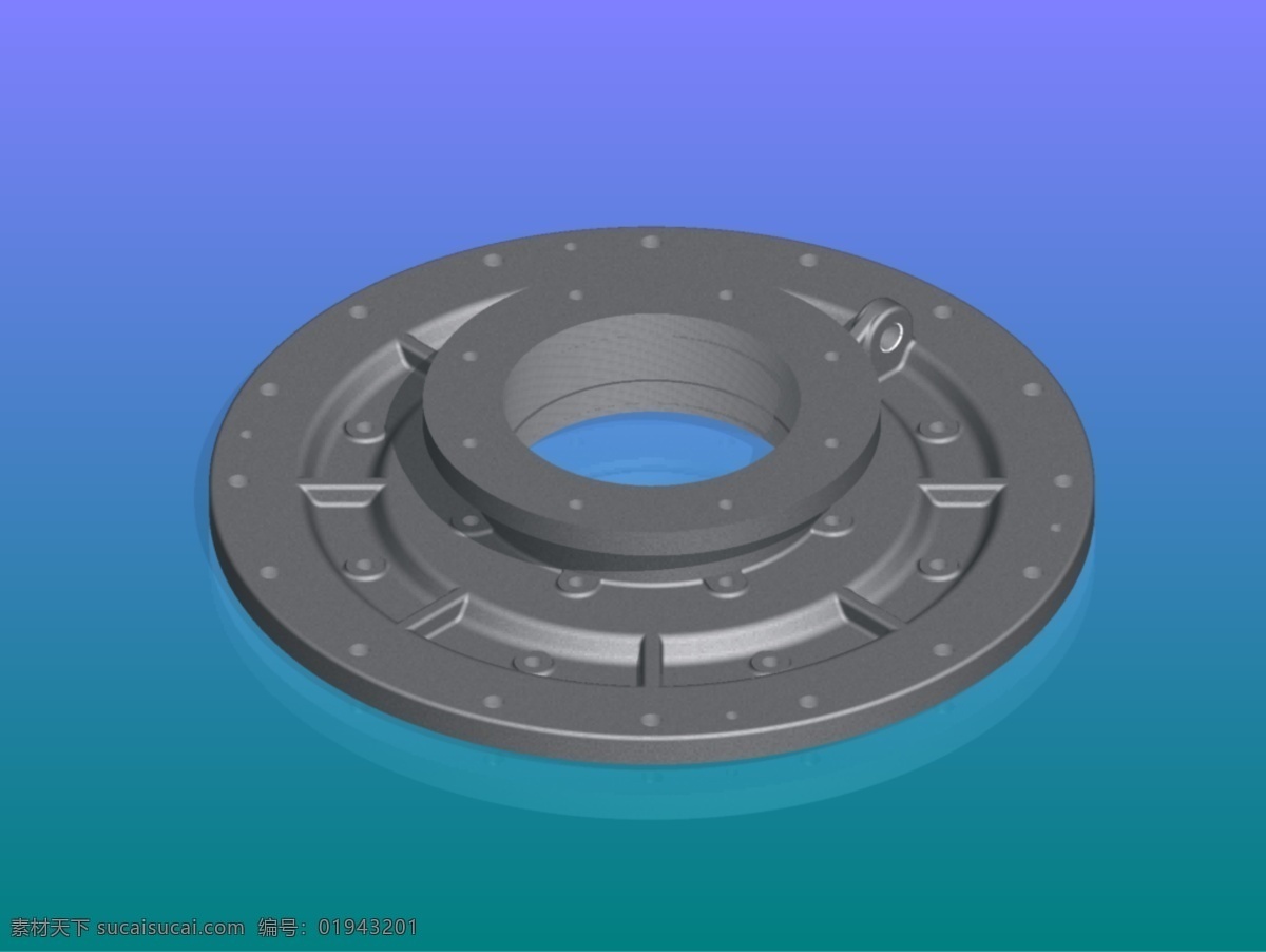 泵 前 盖 船舶 工业设计 管道 3d模型素材 建筑模型