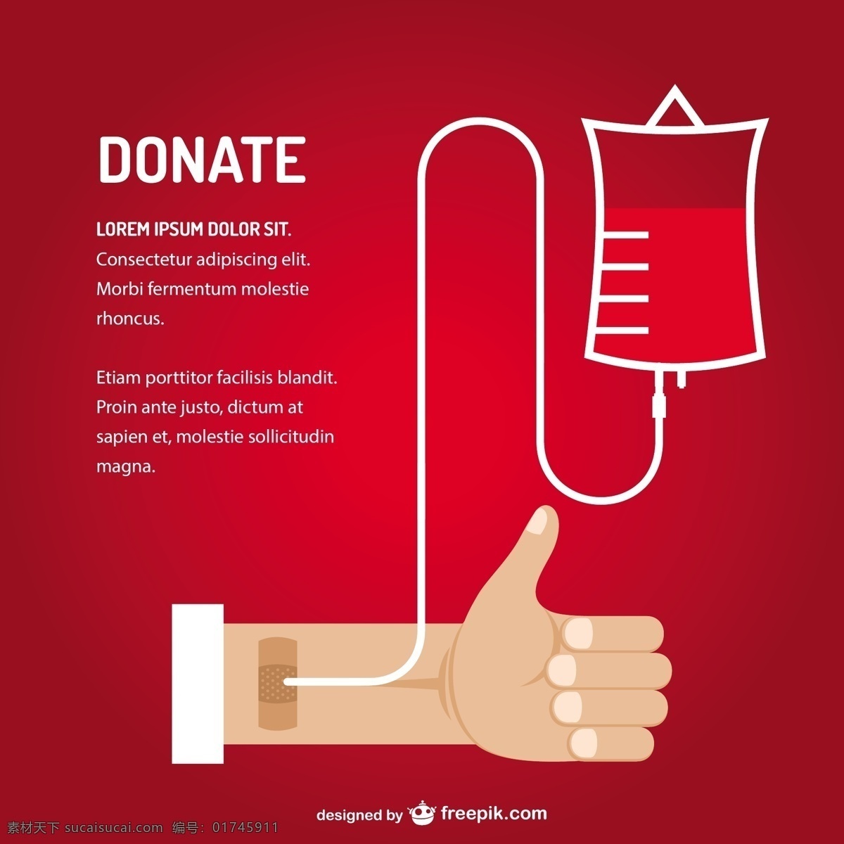 输血 海报 手 医疗 模板 健康 红色 艺术 血液 下降 插图 海报模板 捐赠 液滴 纯净 人道主义