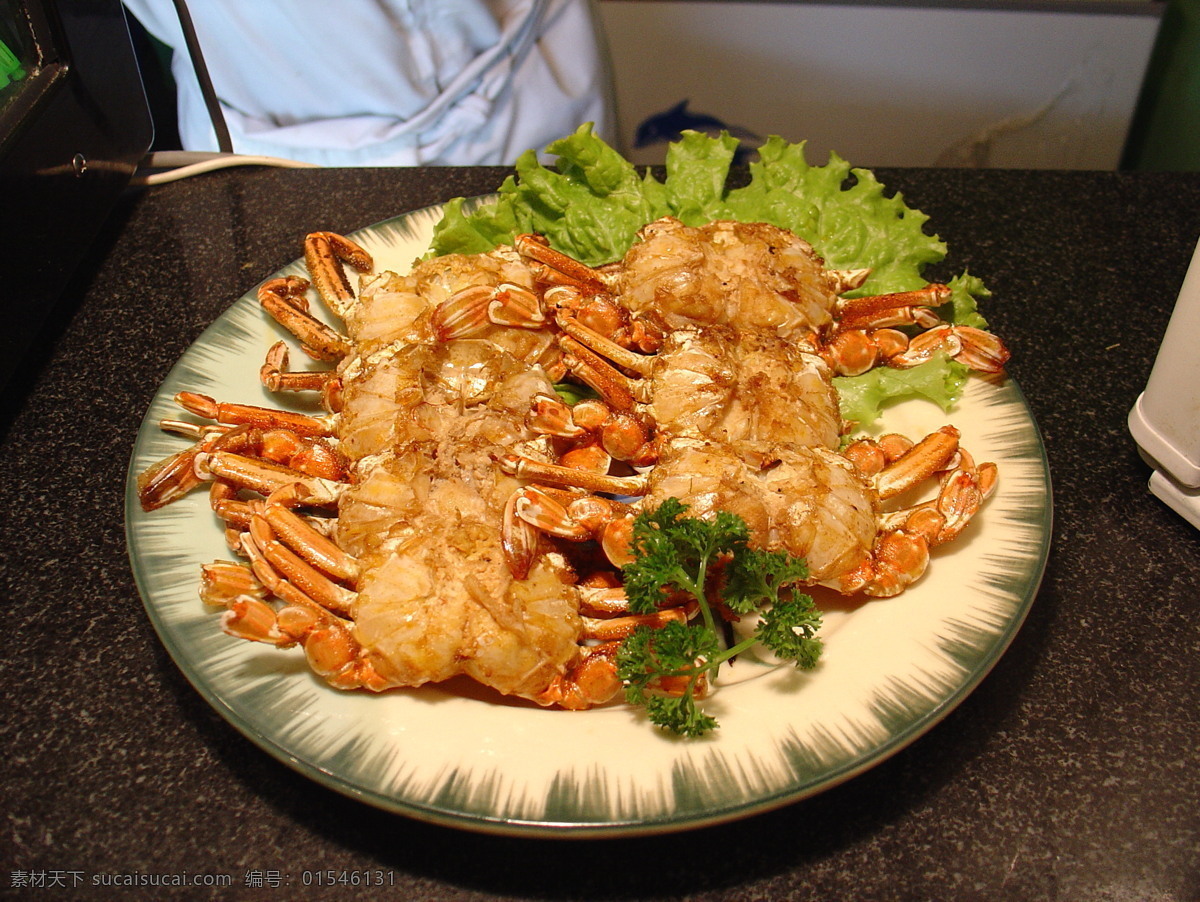 中华美食 传统美食 螃蟹 辣炒螃蟹 餐饮美食