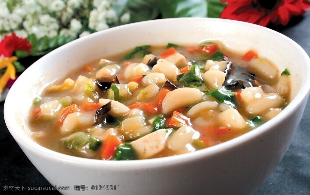 农家烩麻食 烩麻食 烩麻什 关中烩麻食 麻食 麻什 菜品图 餐饮美食 传统美食