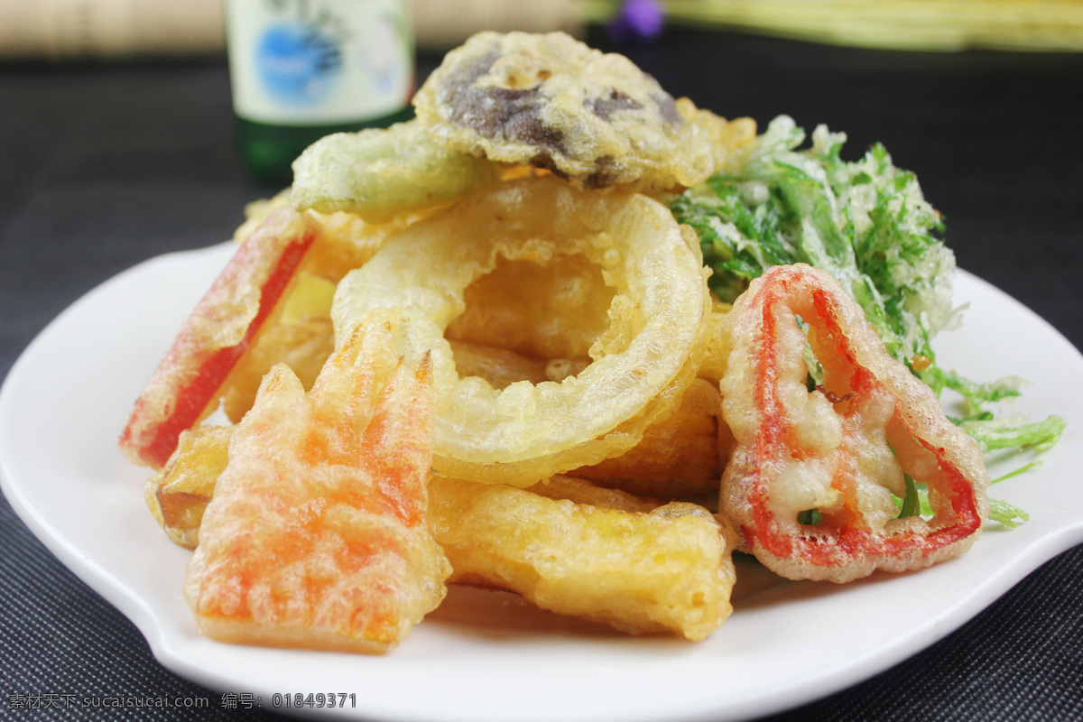 炸 蔬菜 餐饮美食 传统美食 韩国料理 炸蔬菜 韩国 料理 蔬菜盘 风景 生活 旅游餐饮