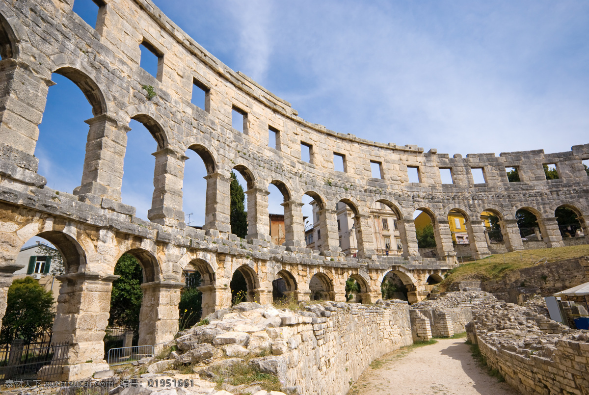 古罗马 遗址 建筑 建筑遗址 城墙 欧洲旅游 意大利 国外旅游 旅游摄影