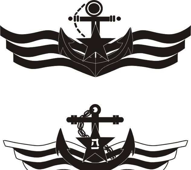 1海军标志 海军标志 公共标识标志 标识标志图标 矢量