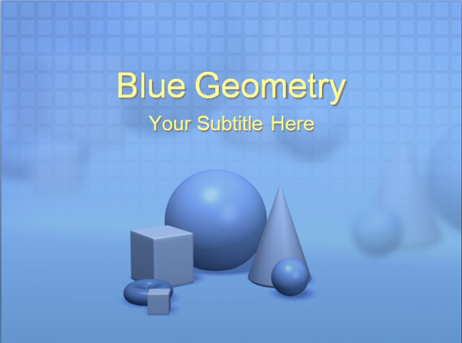 立体 形状 应用 模板 简约科技 蓝色背景 立体质感 实用型 背景