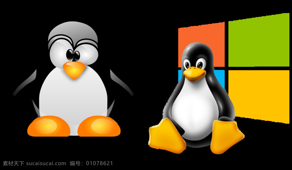 linux 企鹅 图标 免 抠 透明 图 层 企鹅图片 操作系统 logo 手绘企鹅 标志 卡通企鹅