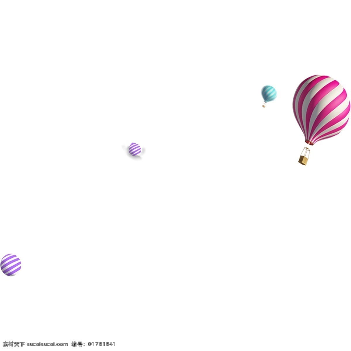 漂浮 彩色 热气球 免 扣 图 卡通 气球 装饰气球 漂浮的 彩色热气球 免扣图