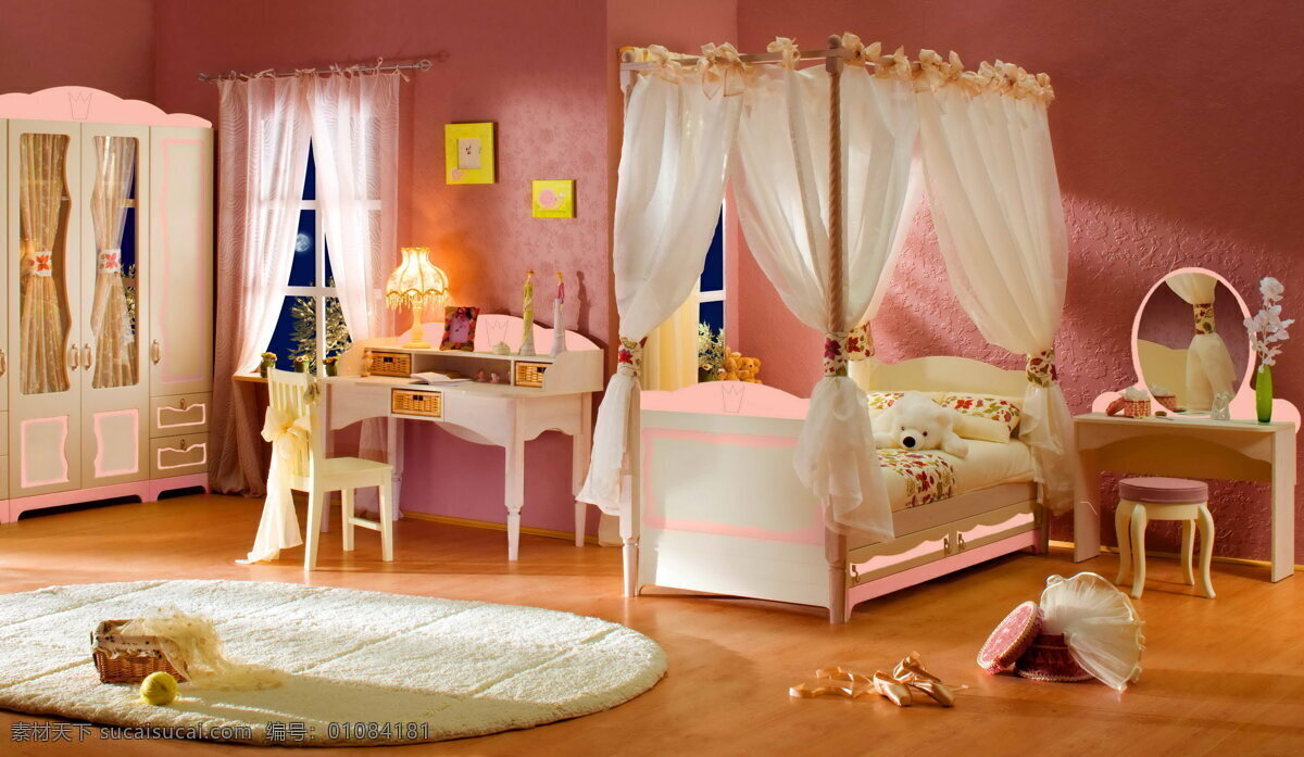 唯美婴儿房 唯美 炫酷 卧室 家居 家具 装修 浪漫 温馨 欧式风格 欧洲风 童话风 婴儿房 环境设计 室内设计