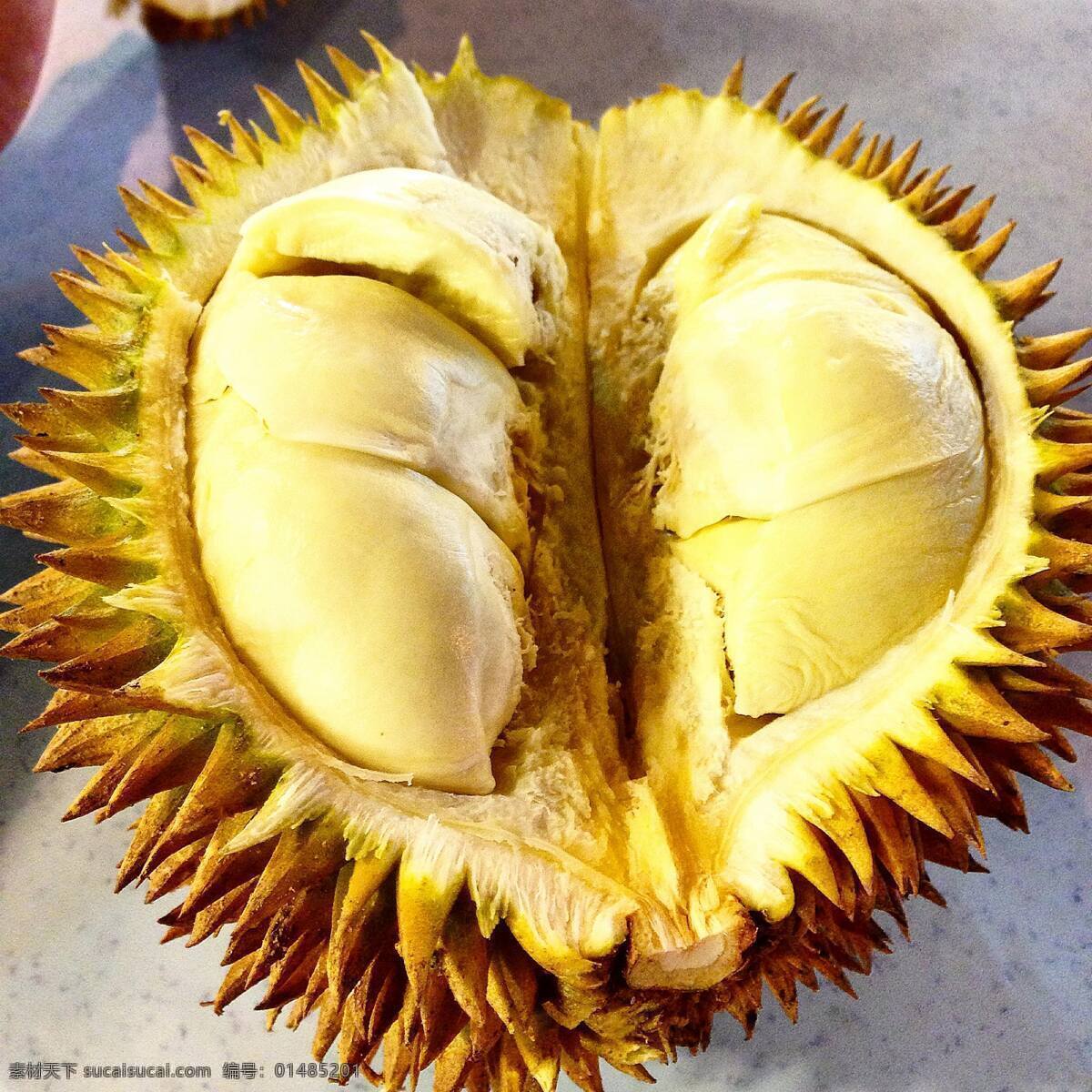 榴莲 新鲜 绿色 素食 热带水果 特产 鲜果 果实 水果摄影 生物世界 水果