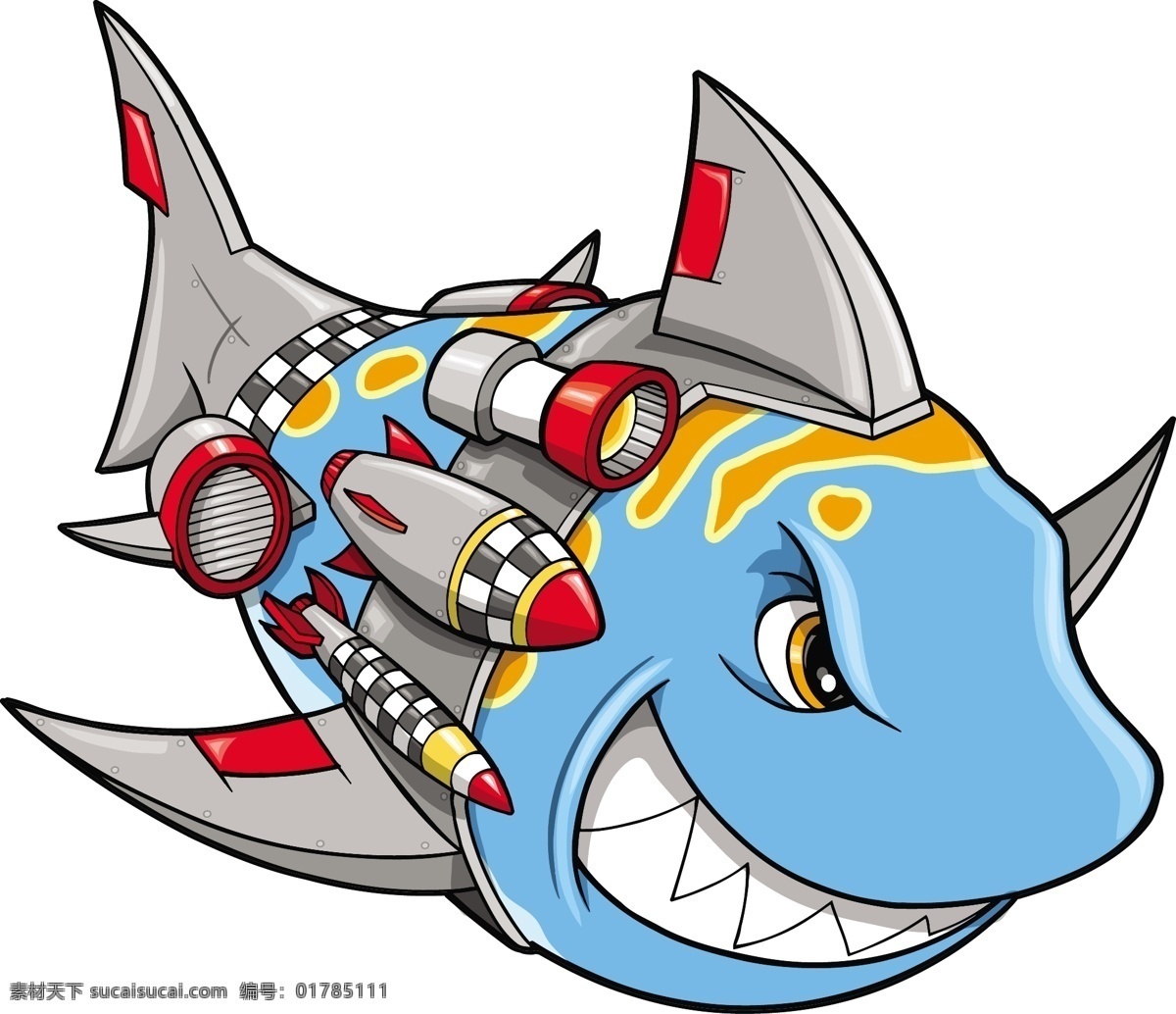 鲨鱼 卡通鲨鱼 鲨鱼设计 鲨鱼图标 海底鲨鱼 海洋生物 生物世界