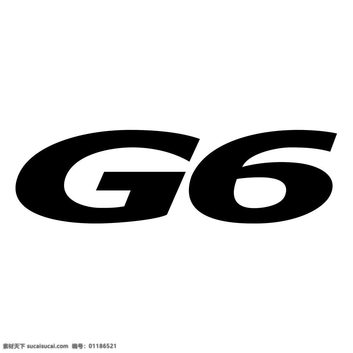 免费 g6 标志 标识 白色