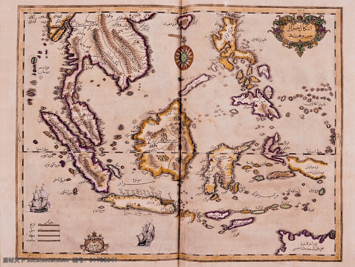 东南亚 地图 东南亚地图 怀旧地图 地图背景 航海地图 地图图片 生活百科