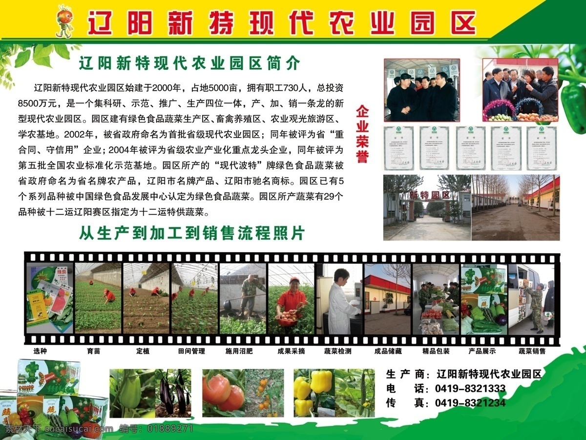 展板 农业展板 辽阳新特农业 农作物 彩色辣椒 农村大棚 展板模板 广告设计模板 源文件