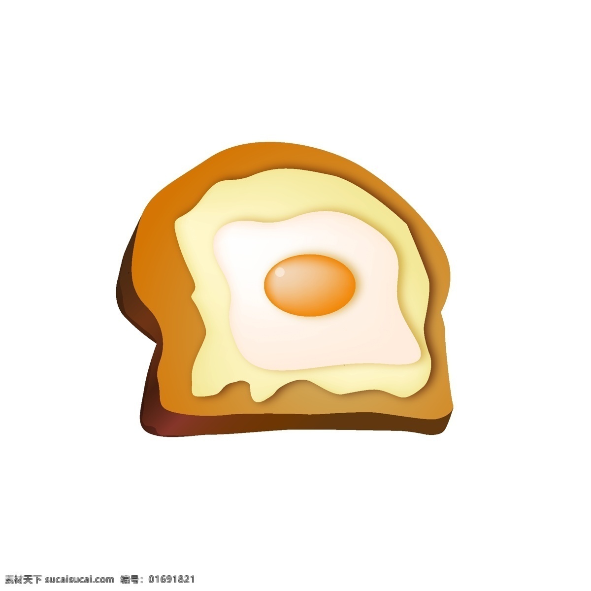三明治 芝士 夹心 鸡蛋 营养早餐 面包
