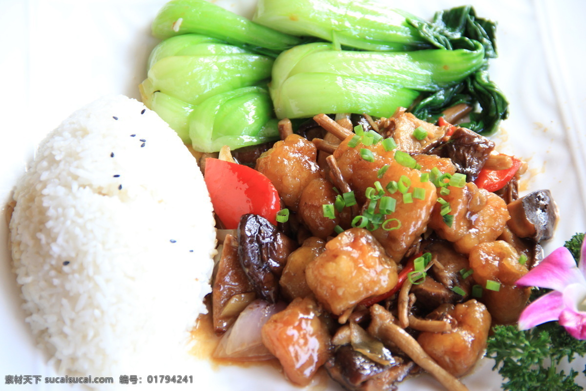 双 菇 鳕鱼 饭 餐饮美食 传统美食 美食 商务套餐 中餐 中华美食 双菇鳕鱼饭 鳕鱼饭 中华料理 psd源文件 餐饮素材