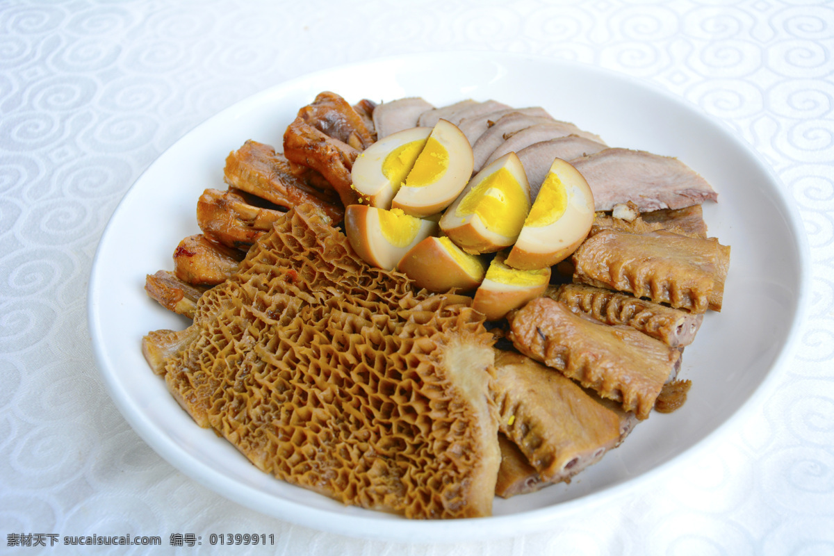 卤水拼盘 卤水拼 熏酱拼盘 卤蛋 百叶 鸭头 餐饮美食 传统美食