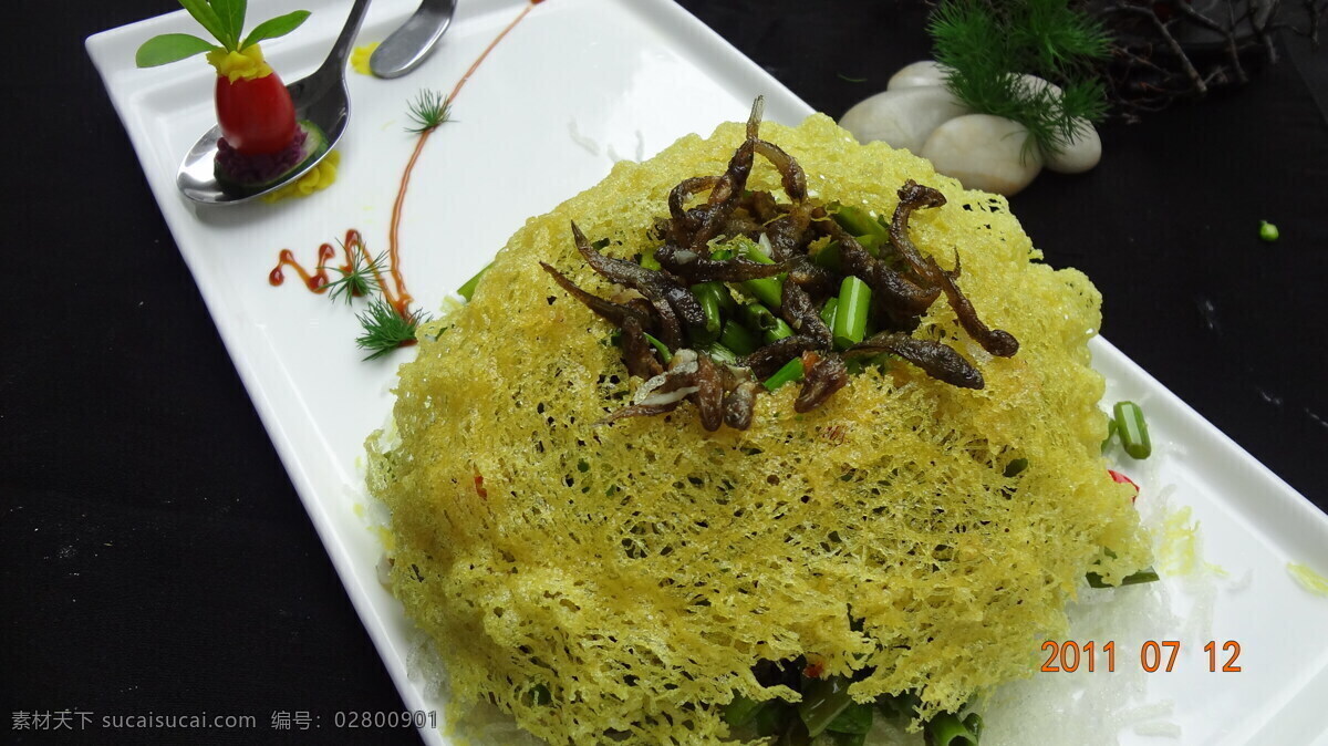 菜梗小干鱼 农家菜 家常菜 传统美食 餐饮美食