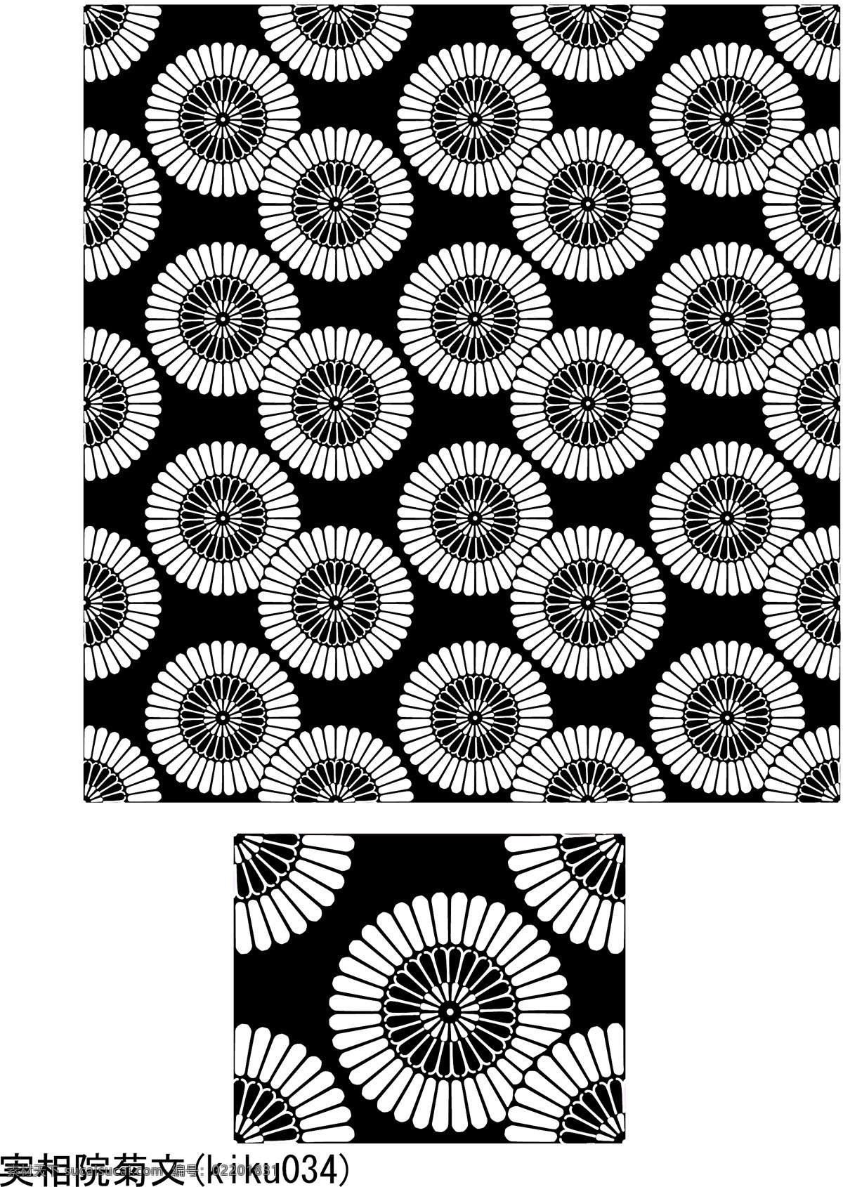 日本 传统 平铺 背景 矢量 31 系列 平铺背景 圆形 经典模式 风格 传统材料 传统图案元素 矢量图 花纹花边