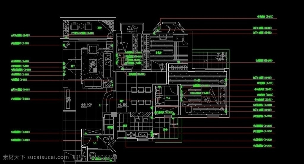 家装图纸一套 家装 图纸 一套 cad 装修 完整 水电 吊顶 平面 布置 设计师 施工图纸 cad设计图 源文件 dwg